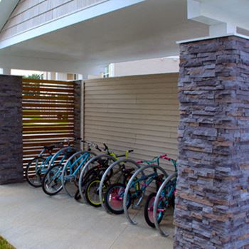 Bike share at Salem Place Apartments, Daleville, Indiana